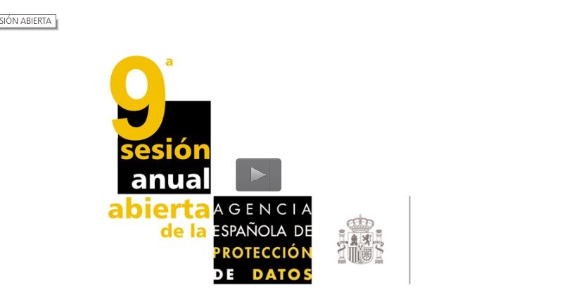 9ª Sesión Anual Abierta AEPD