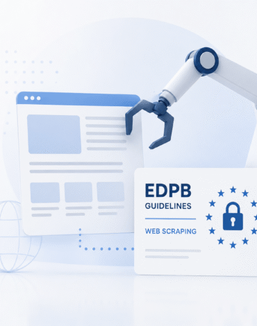 web scraping directrices EDPB 2026